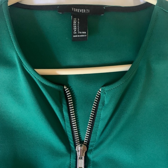 Forever 21 Green Dress - Picture 3 of 3